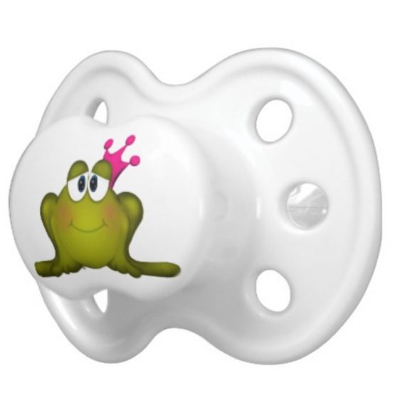 Princess Frog Baby Pacifier Gift 2