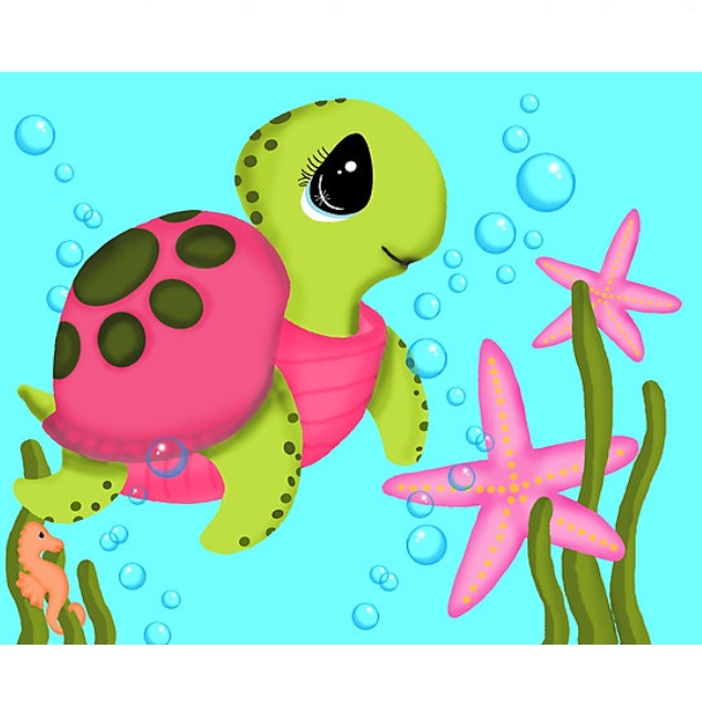 sea turtle nursery theme